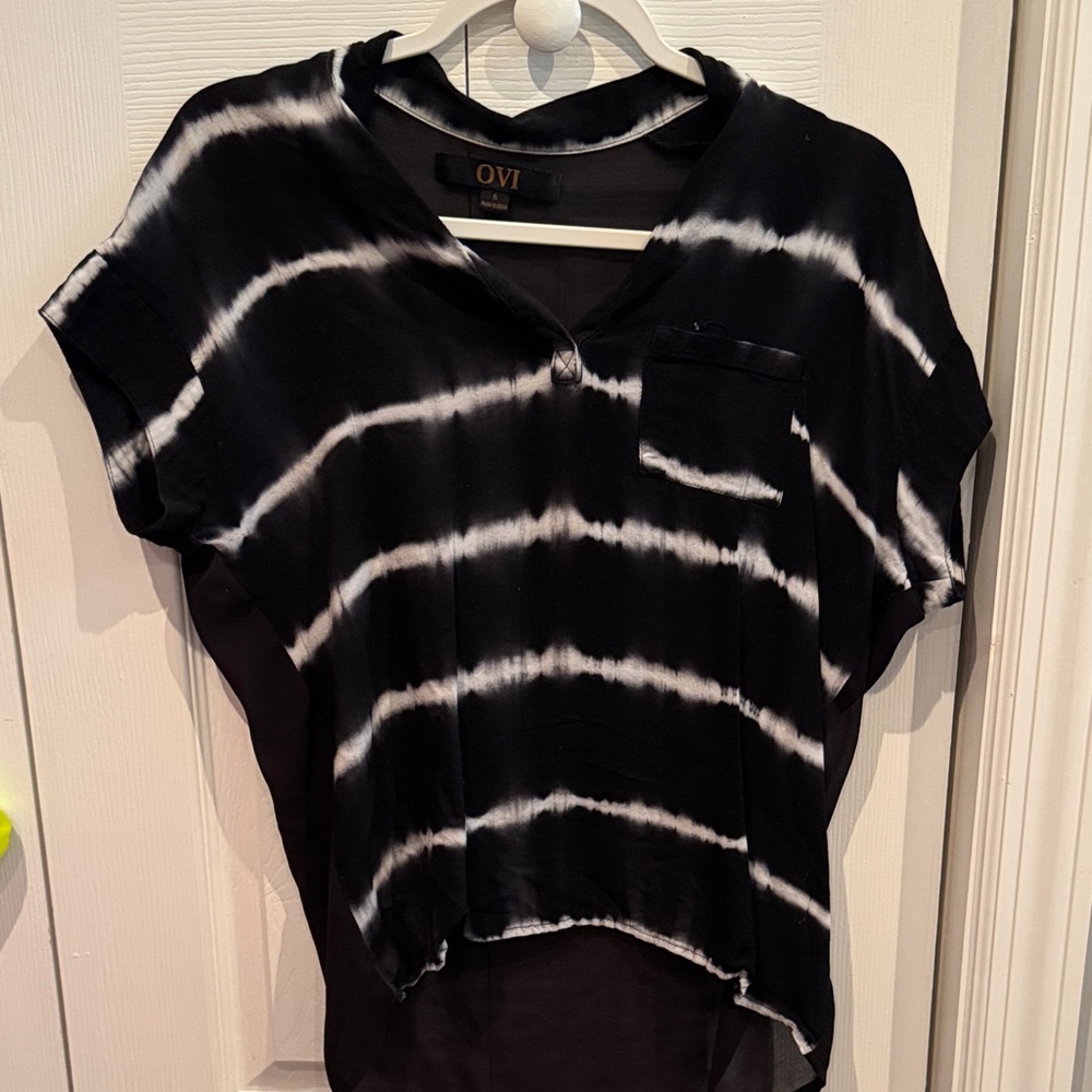 OVI Monochrome Striped Women's Tee